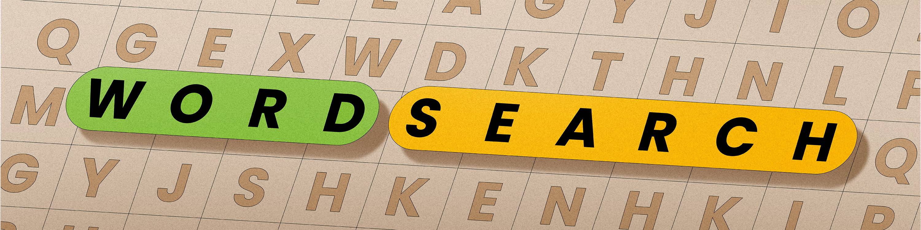 Word Search banner 