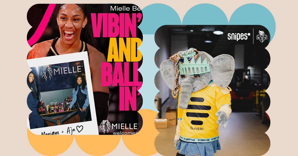 The unexpected brands behind the WNBA’s sponsorship growth