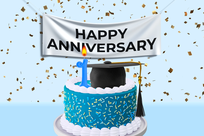 Happy anniversary to Learning @ Morning Brew!