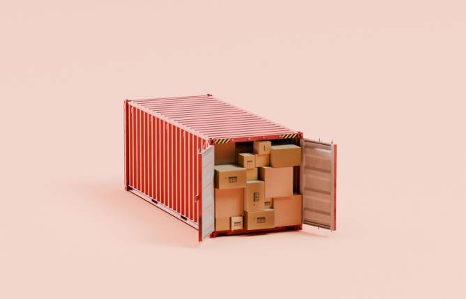 Shipping container