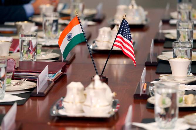 US and India flags