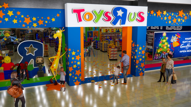 Toys R Us flagship storefront