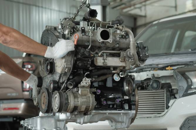 Vehicle engine
