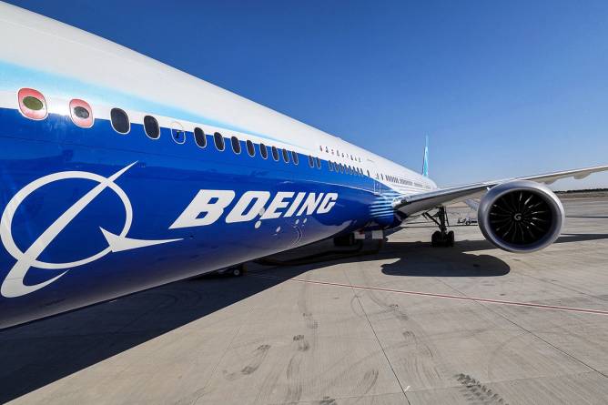 Boeing aircraft