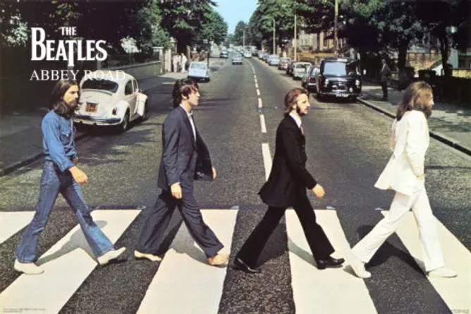 Manipulated Abbey Road cover