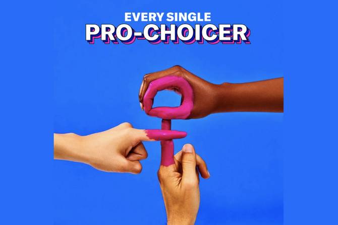 an ad for OkCupid that says "Every Single Pro-Choicer"