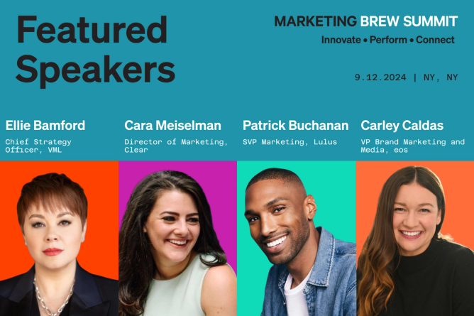 Marketing Brew summit