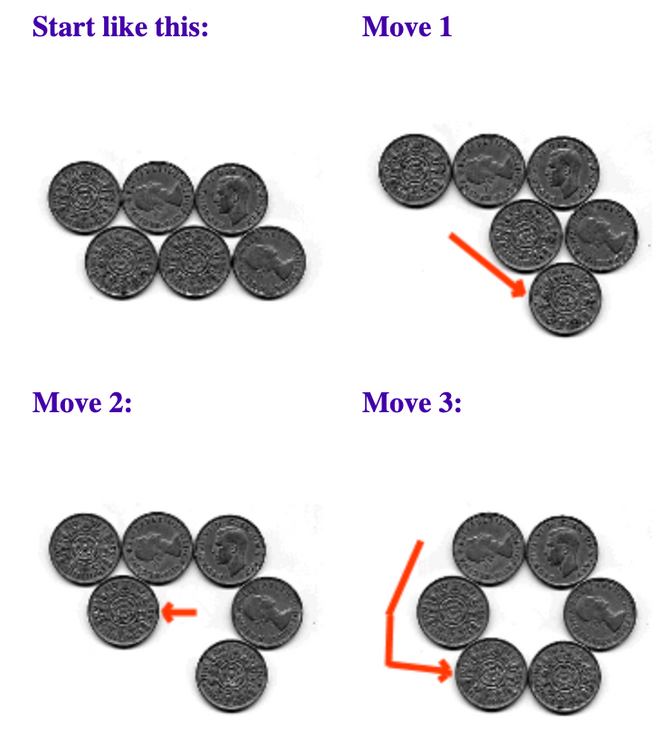 Answer to the coin puzzle