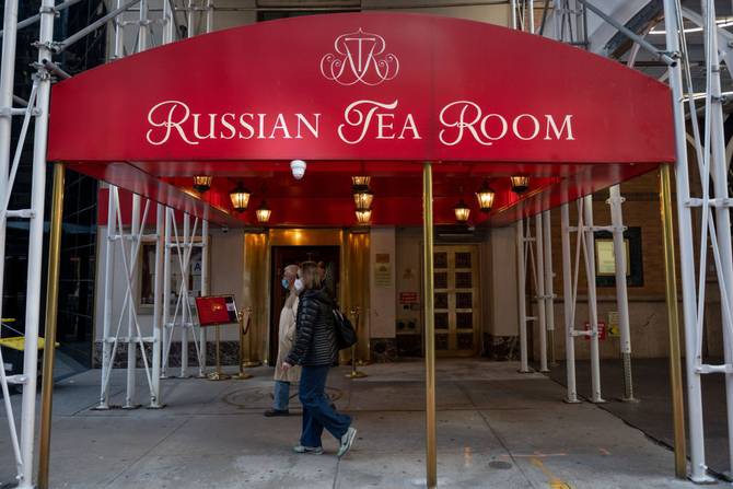 The Russian Tea Room in NYC