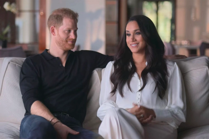 Harry and Meghan in the new Netflix documentary