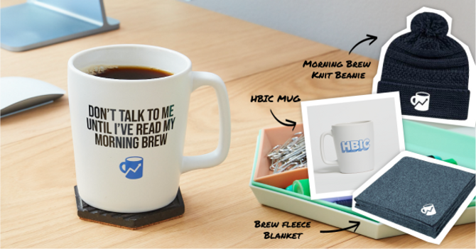 Morning Brew swag image  