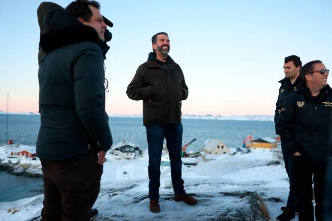 Donald Trump Jr. in Greenland