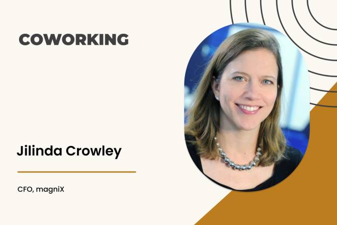 Coworking with CFO Jilinda Crowley