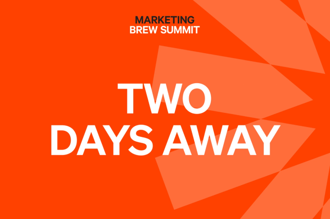 Marketing Brew Summit Promo