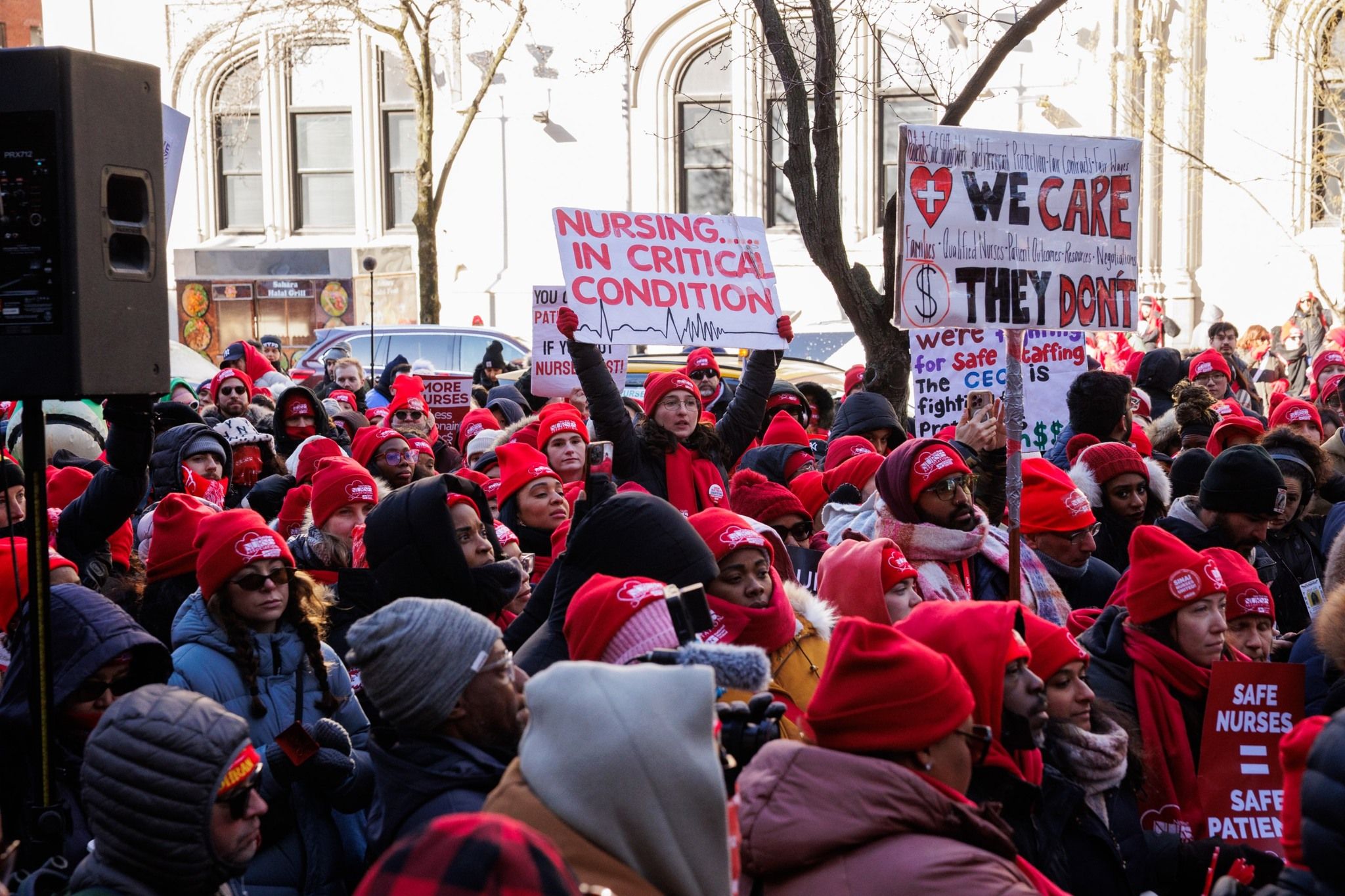 NYC nurses, hospital leaders continue to clash in ongoing strikes