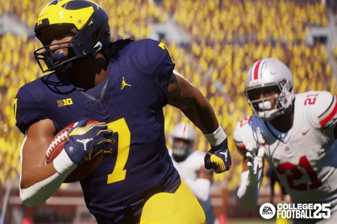 Gameplay from EA Sports College Football 25