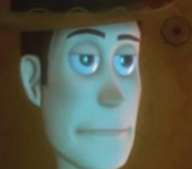 Disappointed Woody meme