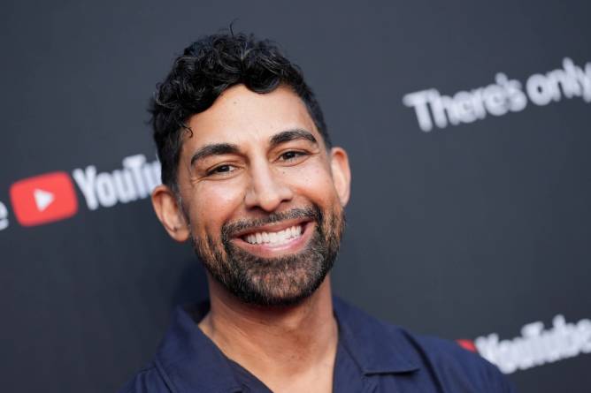 YouTube creator and entrepreneur Dhar Mann at YouTube's Brandcast event in 2025