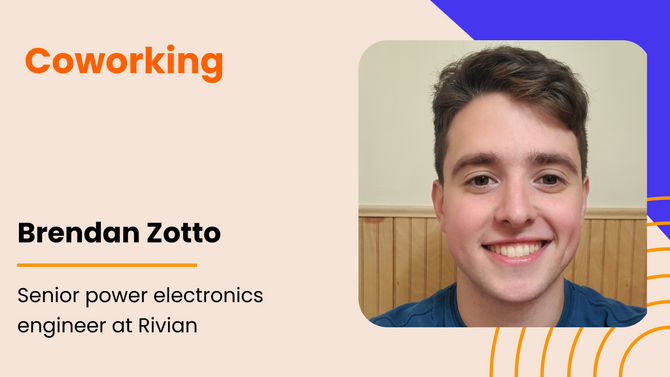 headshot of brendan zotto at rivian