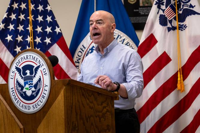 Department of Homeland Security Secretary Alejandro Mayorkas