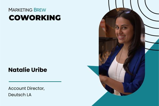 Natalie Uribe in Marketing Brew's Coworking series