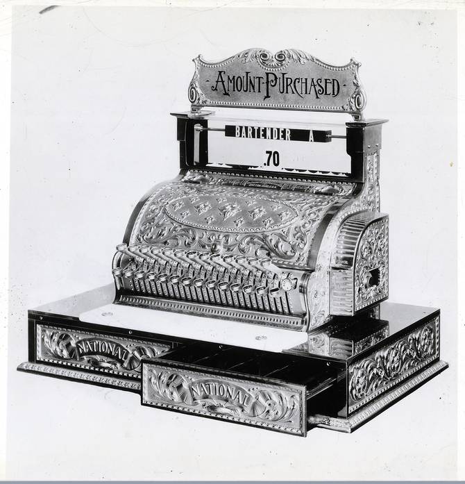 ornate cash register