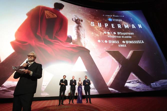Superman 2025 movie premiere