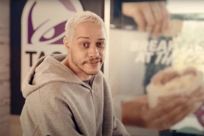Pete Davidson in Taco Bell ad