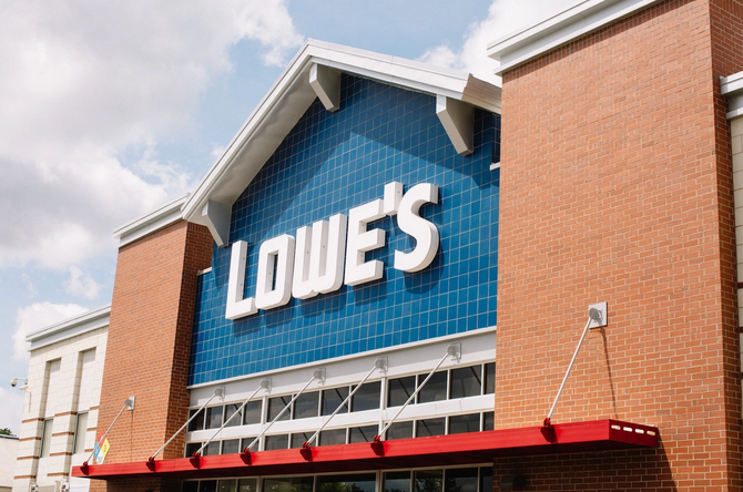 an image of a Lowe's store