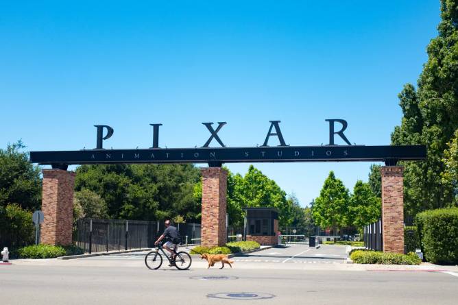 Pixar headquarters entrance