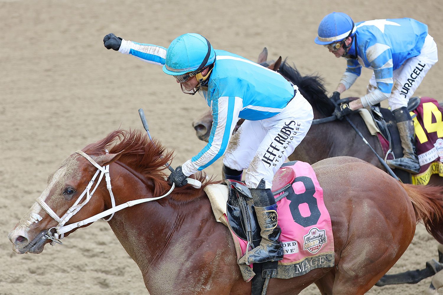Mage, Kentucky Derby winner with hundreds of owners, is favored to win