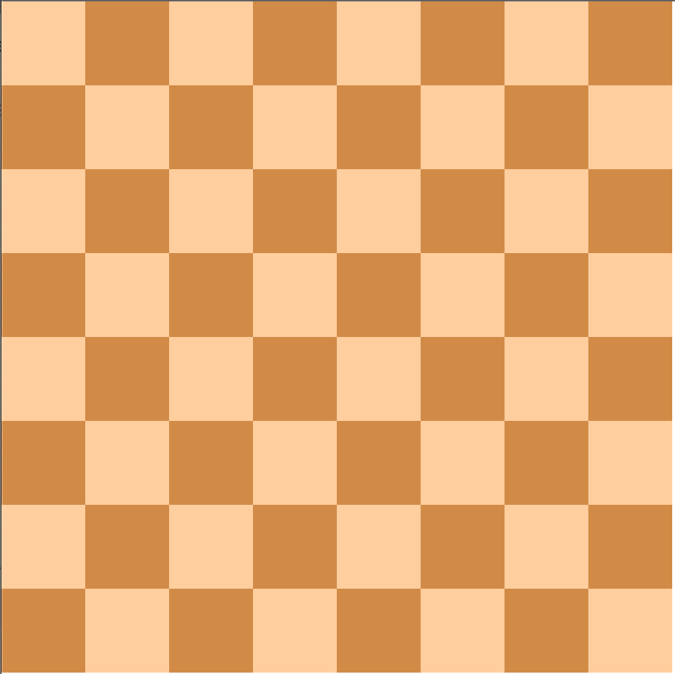 Empty chess board 