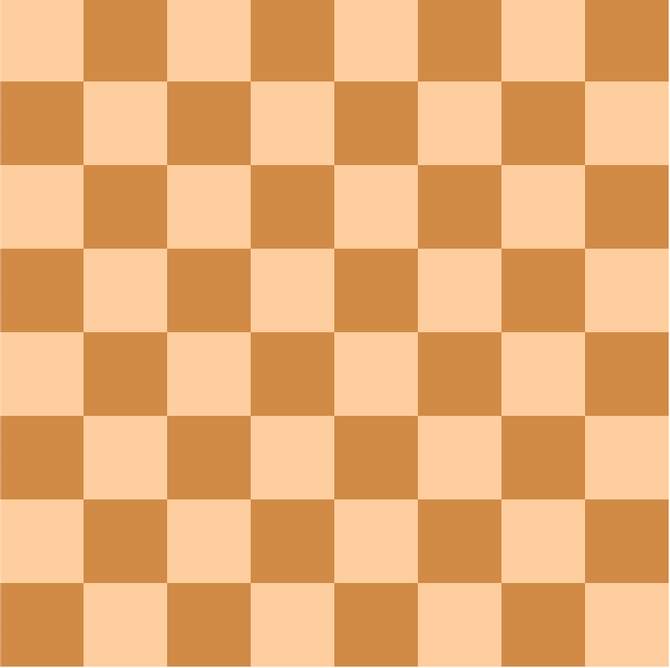 Empty chess board 