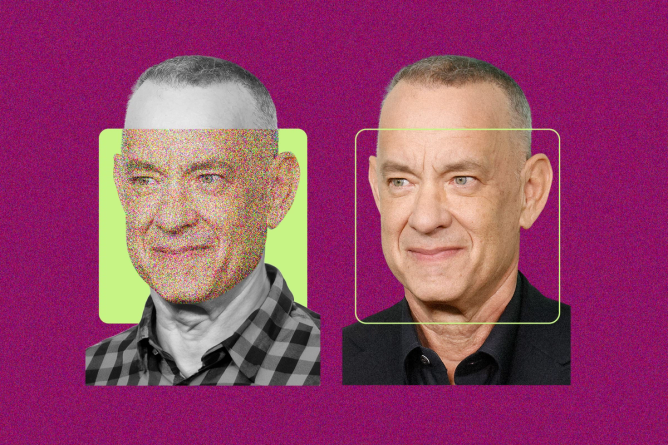 Tom Hanks deepfake creation