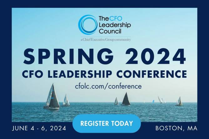 CFO Leadership Council spring conference
