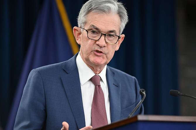 Fed Chair Jerome Powell is speaking.