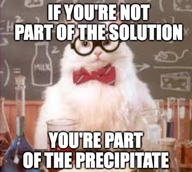 Science cat meme
