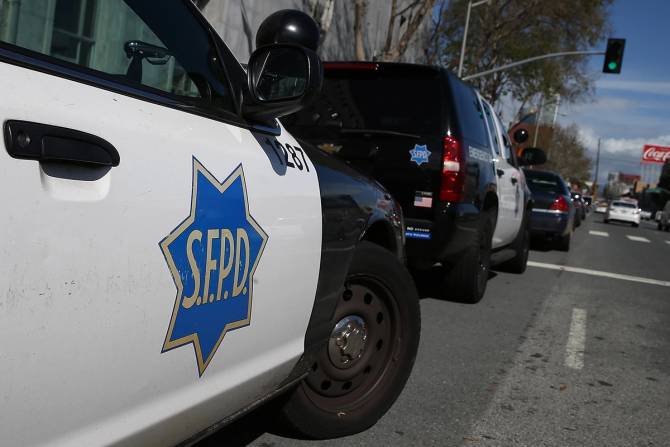 SFPD police cars