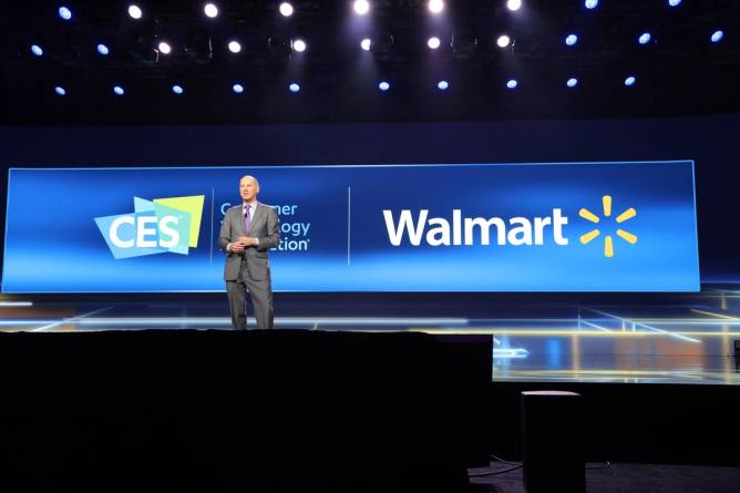 At CES 2024 ahead of Walmart's keynote