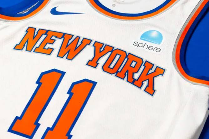 Picture of a New York Knicks jersey