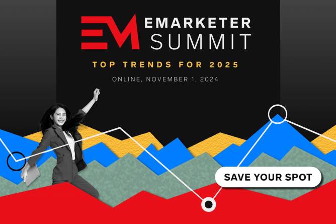 EMARKETER SUMMIT top trends for 2025. Online, November 1, 2024