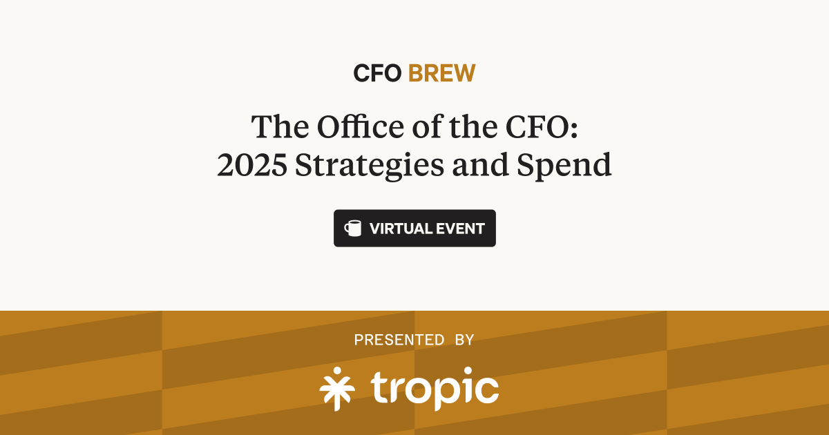 The Office Of The Cfo 2025 Strategies And Spend Cfo Brew 7720