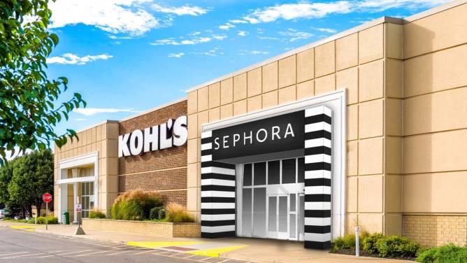 Kohl's and Sephora shop-in-shop