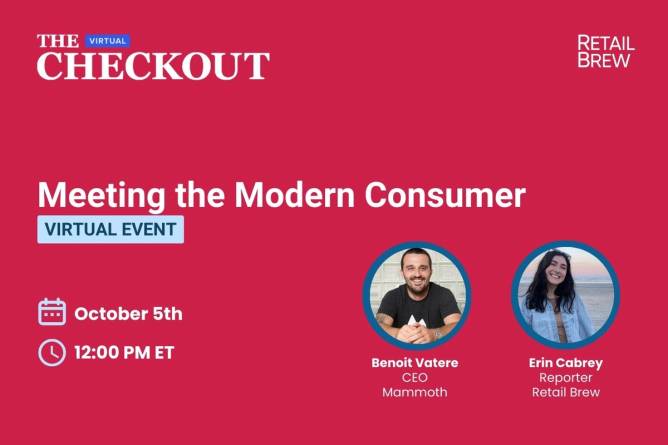 Meeting the Modern Consumer virtual event promo.