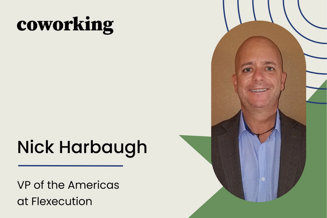 Coworking with Nick Harbaugh, VP of the Americas at Flexecution.