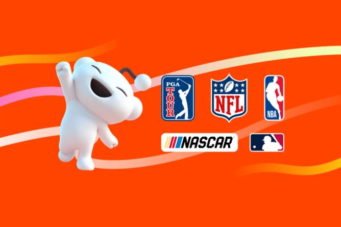 Reddit and sports league logos