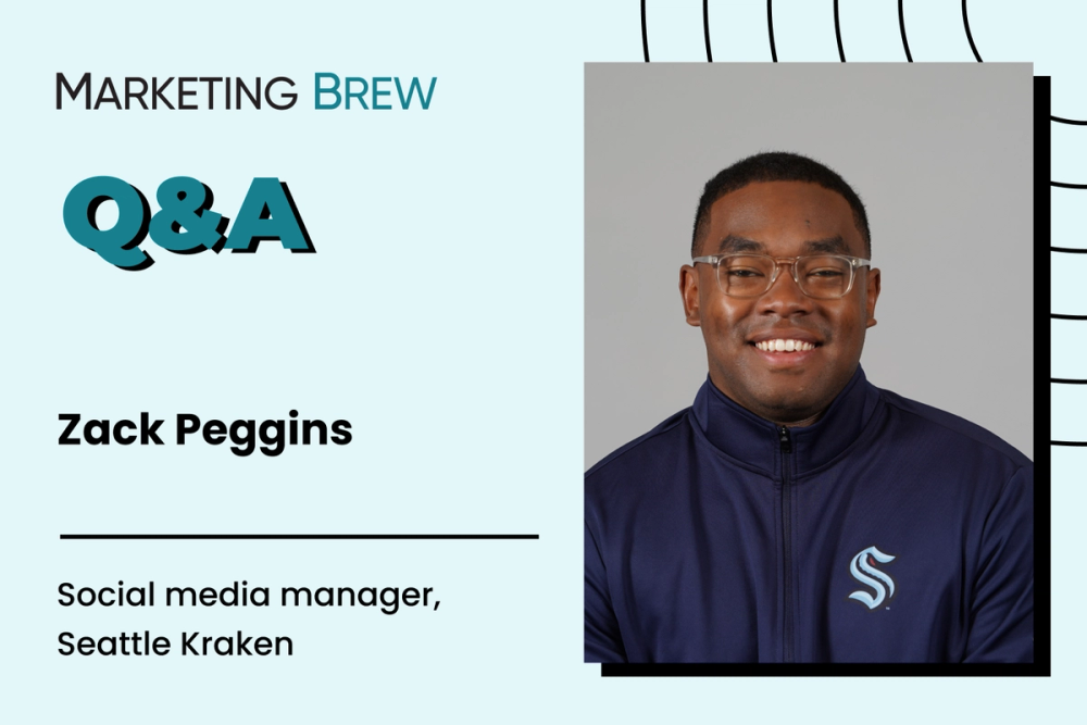 Meet Zack Peggins, social media manager with the Seattle Kraken