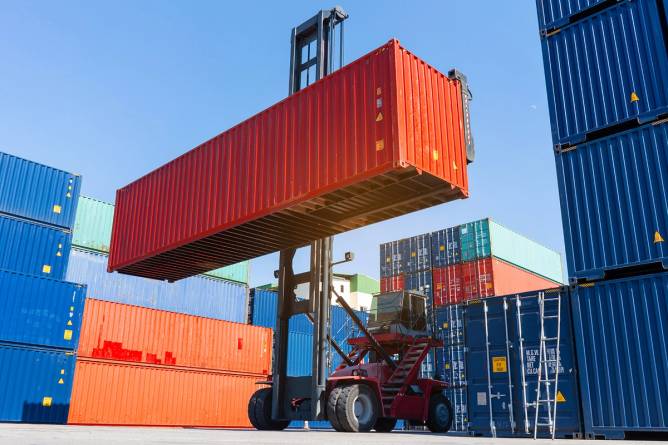 Container ships