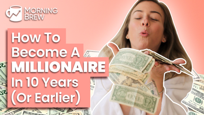 How to become a millionaire in  years or under (oh, and market timing)