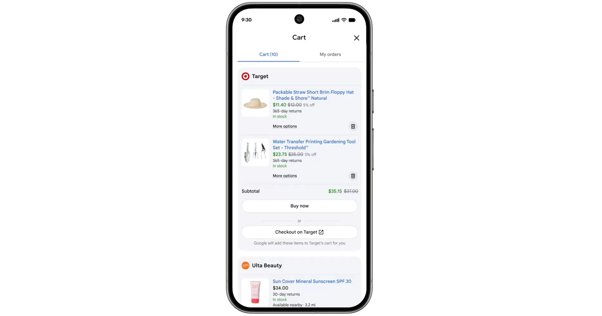 Google is adding two new AI features for retailers